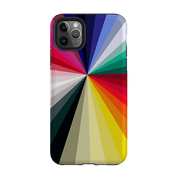 iPhone phone case-Full Spectrum By Kitty Joseph-Product Details Raised bevel to protect screen from scratches. Impact resistant polycarbonate shell and shock absorbing inner TPU liner. Secure fit with design wrapping around side of the case and full access to ports. Compatible with Qi-standard wireless charging. Thickness 1/8 inch (3mm), weight 30g. Compatibility See drop down menu for options, please select the right case as we print to order.-Stringberry