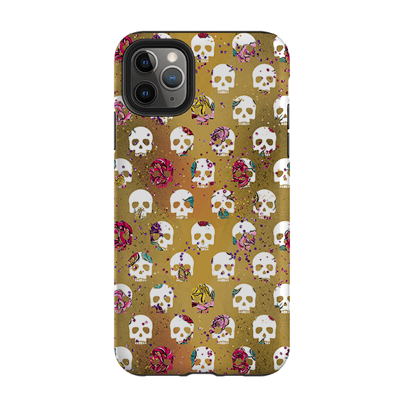 iPhone phone case-G Skull-Product Details Raised bevel to protect screen from scratches. Impact resistant polycarbonate shell and shock absorbing inner TPU liner. Secure fit with design wrapping around side of the case and full access to ports. Compatible with Qi-standard wireless charging. Thickness 1/8 inch (3mm), weight 30g. Compatibility See drop down menu for options, please select the right case as we print to order.-Stringberry