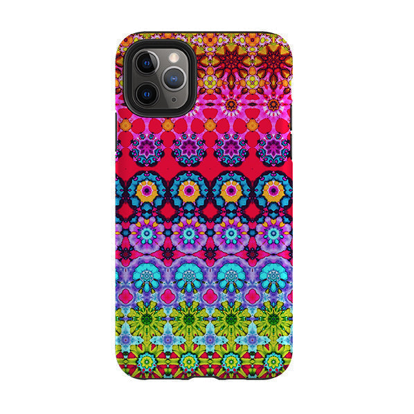 iPhone phone case-Glastonbury-Product Details Raised bevel to protect screen from scratches. Impact resistant polycarbonate shell and shock absorbing inner TPU liner. Secure fit with design wrapping around side of the case and full access to ports. Compatible with Qi-standard wireless charging. Thickness 1/8 inch (3mm), weight 30g. Compatibility See drop down menu for options, please select the right case as we print to order.-Stringberry