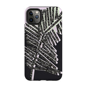 iPhone phone case-Glitter Palm By Kitty Joseph-Product Details Raised bevel to protect screen from scratches. Impact resistant polycarbonate shell and shock absorbing inner TPU liner. Secure fit with design wrapping around side of the case and full access to ports. Compatible with Qi-standard wireless charging. Thickness 1/8 inch (3mm), weight 30g. Compatibility See drop down menu for options, please select the right case as we print to order.-Stringberry
