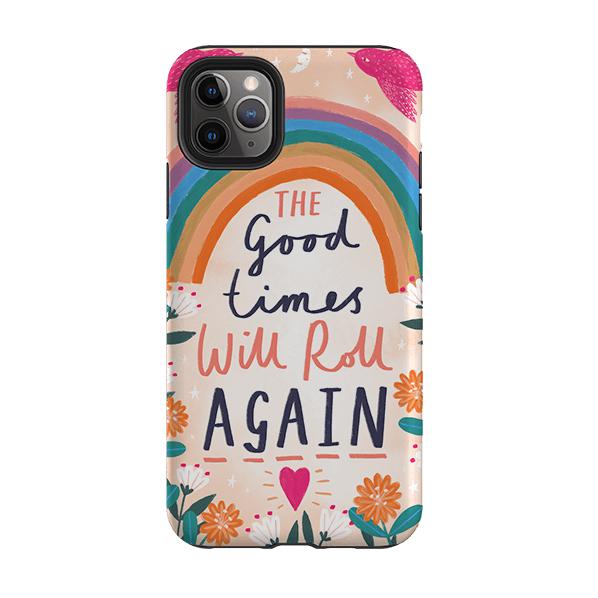 iPhone phone case-Good Times By Lee Foster Wilson-Product Details Raised bevel to protect screen from scratches. Impact resistant polycarbonate shell and shock absorbing inner TPU liner. Secure fit with design wrapping around side of the case and full access to ports. Compatible with Qi-standard wireless charging. Thickness 1/8 inch (3mm), weight 30g. Compatibility See drop down menu for options, please select the right case as we print to order.-Stringberry