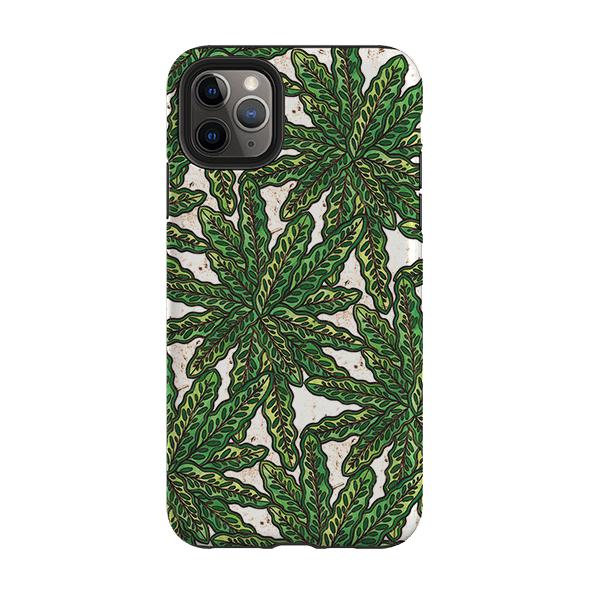 iPhone phone case-Green Floral By Amelia Bowman-Product Details Raised bevel to protect screen from scratches. Impact resistant polycarbonate shell and shock absorbing inner TPU liner. Secure fit with design wrapping around side of the case and full access to ports. Compatible with Qi-standard wireless charging. Thickness 1/8 inch (3mm), weight 30g. Compatibility See drop down menu for options, please select the right case as we print to order.-Stringberry