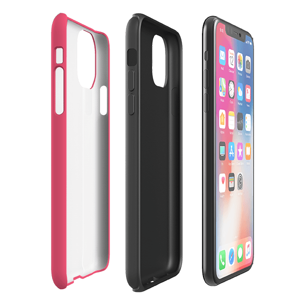 iPhone phone case-Hail Gin-Product Details Raised bevel to protect screen from scratches. Impact resistant polycarbonate shell and shock absorbing inner TPU liner. Secure fit with design wrapping around side of the case and full access to ports. Compatible with Qi-standard wireless charging. Thickness 1/8 inch (3mm), weight 30g. Compatibility See drop down menu for options, please select the right case as we print to order.-Stringberry