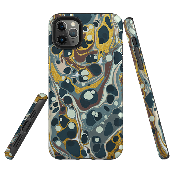 iPhone phone case-Hokey Pokey-Product Details Raised bevel to protect screen from scratches. Impact resistant polycarbonate shell and shock absorbing inner TPU liner. Secure fit with design wrapping around side of the case and full access to ports. Compatible with Qi-standard wireless charging. Thickness 1/8 inch (3mm), weight 30g. Compatibility See drop down menu for options, please select the right case as we print to order.-Stringberry
