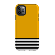 iPhone phone case-Honey And Stripes-Product Details Raised bevel to protect screen from scratches. Impact resistant polycarbonate shell and shock absorbing inner TPU liner. Secure fit with design wrapping around side of the case and full access to ports. Compatible with Qi-standard wireless charging. Thickness 1/8 inch (3mm), weight 30g. Compatibility See drop down menu for options, please select the right case as we print to order.-Stringberry