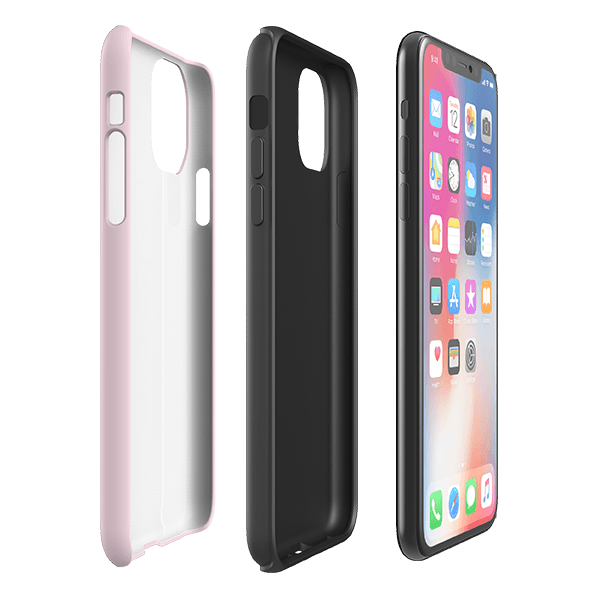iPhone phone case-Hot Sauce-Product Details Raised bevel to protect screen from scratches. Impact resistant polycarbonate shell and shock absorbing inner TPU liner. Secure fit with design wrapping around side of the case and full access to ports. Compatible with Qi-standard wireless charging. Thickness 1/8 inch (3mm), weight 30g. Compatibility See drop down menu for options, please select the right case as we print to order.-Stringberry
