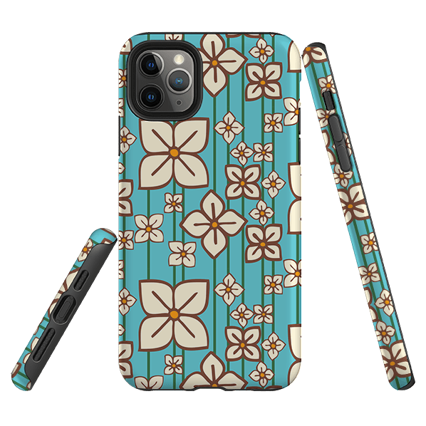 iPhone Tough Case - Hydrangea By Amelia Bowman Stringberry iPhone Tough Case - Hydrangea By Amelia Bowman Stringberry