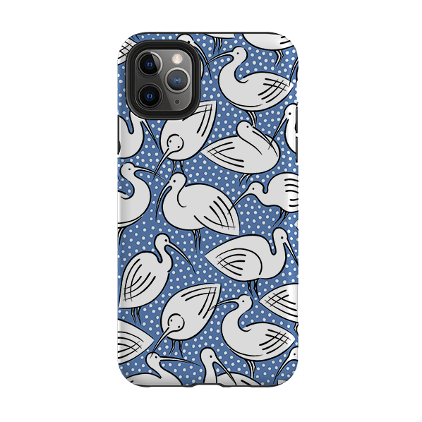 iPhone phone case-Ibis By Cressida Bell-Product Details Raised bevel to protect screen from scratches. Impact resistant polycarbonate shell and shock absorbing inner TPU liner. Secure fit with design wrapping around side of the case and full access to ports. Compatible with Qi-standard wireless charging. Thickness 1/8 inch (3mm), weight 30g. Compatibility See drop down menu for options, please select the right case as we print to order.-Stringberry