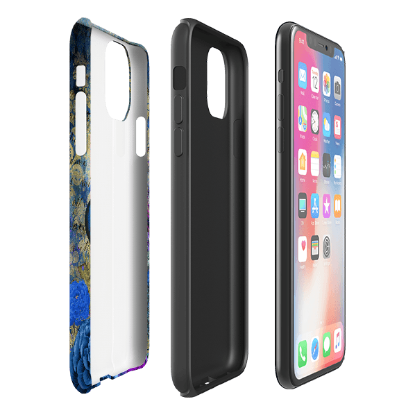 iPhone phone case-In Heaven-Product Details Raised bevel to protect screen from scratches. Impact resistant polycarbonate shell and shock absorbing inner TPU liner. Secure fit with design wrapping around side of the case and full access to ports. Compatible with Qi-standard wireless charging. Thickness 1/8 inch (3mm), weight 30g. Compatibility See drop down menu for options, please select the right case as we print to order.-Stringberry