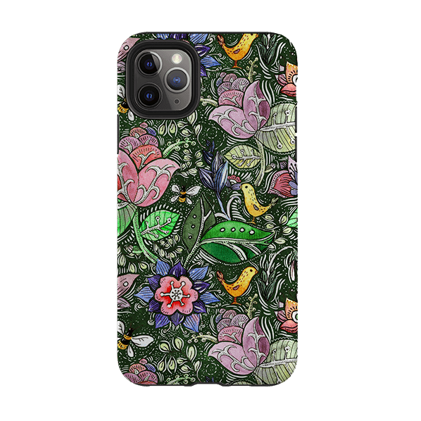 iPhone phone case-Jacobs Well-Product Details Raised bevel to protect screen from scratches. Impact resistant polycarbonate shell and shock absorbing inner TPU liner. Secure fit with design wrapping around side of the case and full access to ports. Compatible with Qi-standard wireless charging. Thickness 1/8 inch (3mm), weight 30g. Compatibility See drop down menu for options, please select the right case as we print to order.-Stringberry