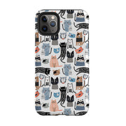 iPhone phone case-Jiggles-Product Details Raised bevel to protect screen from scratches. Impact resistant polycarbonate shell and shock absorbing inner TPU liner. Secure fit with design wrapping around side of the case and full access to ports. Compatible with Qi-standard wireless charging. Thickness 1/8 inch (3mm), weight 30g. Compatibility See drop down menu for options, please select the right case as we print to order.-Stringberry