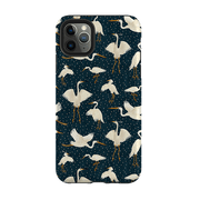 iPhone phone case-Kotuku By Katherine Quinn-Product Details Raised bevel to protect screen from scratches. Impact resistant polycarbonate shell and shock absorbing inner TPU liner. Secure fit with design wrapping around side of the case and full access to ports. Compatible with Qi-standard wireless charging. Thickness 1/8 inch (3mm), weight 30g. Compatibility See drop down menu for options, please select the right case as we print to order.-Stringberry