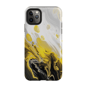 iPhone phone case-Lemon Drop-Product Details Raised bevel to protect screen from scratches. Impact resistant polycarbonate shell and shock absorbing inner TPU liner. Secure fit with design wrapping around side of the case and full access to ports. Compatible with Qi-standard wireless charging. Thickness 1/8 inch (3mm), weight 30g. Compatibility See drop down menu for options, please select the right case as we print to order.-Stringberry