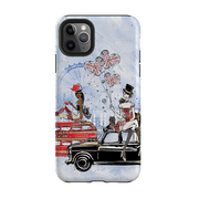iPhone phone case-London Icons-Product Details Raised bevel to protect screen from scratches. Impact resistant polycarbonate shell and shock absorbing inner TPU liner. Secure fit with design wrapping around side of the case and full access to ports. Compatible with Qi-standard wireless charging. Thickness 1/8 inch (3mm), weight 30g. Compatibility See drop down menu for options, please select the right case as we print to order.-Stringberry