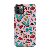 iPhone phone case-Love Case By Suzy Taylor-Product Details Raised bevel to protect screen from scratches. Impact resistant polycarbonate shell and shock absorbing inner TPU liner. Secure fit with design wrapping around side of the case and full access to ports. Compatible with Qi-standard wireless charging. Thickness 1/8 inch (3mm), weight 30g. Compatibility See drop down menu for options, please select the right case as we print to order.-Stringberry