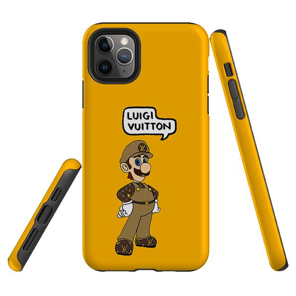 iPhone phone case-Luigi Vuitton Honey By Angelica Hicks-Product Details Raised bevel to protect screen from scratches. Impact resistant polycarbonate shell and shock absorbing inner TPU liner. Secure fit with design wrapping around side of the case and full access to ports. Compatible with Qi-standard wireless charging. Thickness 1/8 inch (3mm), weight 30g. Compatibility See drop down menu for options, please select the right case as we print to order.-Stringberry