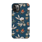 iPhone phone case-Magic Alice-Product Details Raised bevel to protect screen from scratches. Impact resistant polycarbonate shell and shock absorbing inner TPU liner. Secure fit with design wrapping around side of the case and full access to ports. Compatible with Qi-standard wireless charging. Thickness 1/8 inch (3mm), weight 30g. Compatibility See drop down menu for options, please select the right case as we print to order.-Stringberry