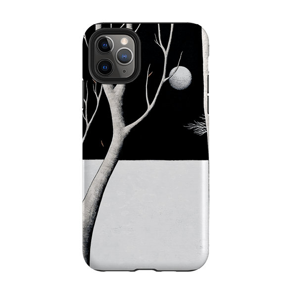 iPhone phone case-Midnight Walk By Natasha Newton-Product Details Raised bevel to protect screen from scratches. Impact resistant polycarbonate shell and shock absorbing inner TPU liner. Secure fit with design wrapping around side of the case and full access to ports. Compatible with Qi-standard wireless charging. Thickness 1/8 inch (3mm), weight 30g. Compatibility See drop down menu for options, please select the right case as we print to order.-Stringberry
