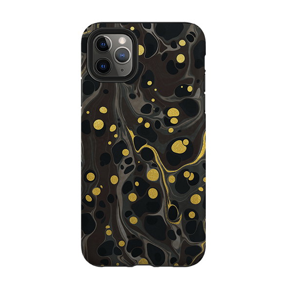 iPhone phone case-Moon Mist-Product Details Raised bevel to protect screen from scratches. Impact resistant polycarbonate shell and shock absorbing inner TPU liner. Secure fit with design wrapping around side of the case and full access to ports. Compatible with Qi-standard wireless charging. Thickness 1/8 inch (3mm), weight 30g. Compatibility See drop down menu for options, please select the right case as we print to order.-Stringberry