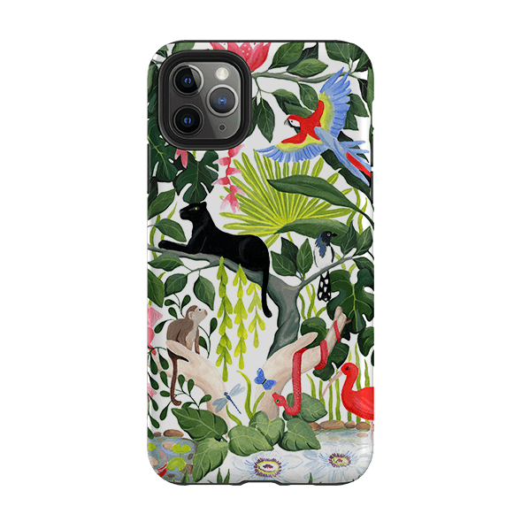 iPhone phone case-Mother Nature By Bex Parkin-Product Details Raised bevel to protect screen from scratches. Impact resistant polycarbonate shell and shock absorbing inner TPU liner. Secure fit with design wrapping around side of the case and full access to ports. Compatible with Qi-standard wireless charging. Thickness 1/8 inch (3mm), weight 30g. Compatibility See drop down menu for options, please select the right case as we print to order.-Stringberry