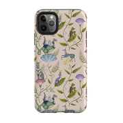 iPhone phone case-Mythicon By Catherine Rowe-Product Details Raised bevel to protect screen from scratches. Impact resistant polycarbonate shell and shock absorbing inner TPU liner. Secure fit with design wrapping around side of the case and full access to ports. Compatible with Qi-standard wireless charging. Thickness 1/8 inch (3mm), weight 30g. Compatibility See drop down menu for options, please select the right case as we print to order.-Stringberry