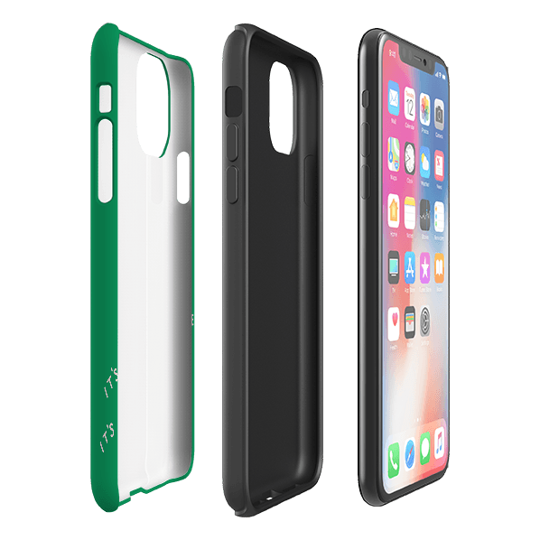 iPhone phone case-Nice-Product Details Raised bevel to protect screen from scratches. Impact resistant polycarbonate shell and shock absorbing inner TPU liner. Secure fit with design wrapping around side of the case and full access to ports. Compatible with Qi-standard wireless charging. Thickness 1/8 inch (3mm), weight 30g. Compatibility See drop down menu for options, please select the right case as we print to order.-Stringberry
