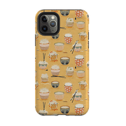 iPhone phone case-Oodles Of Noodles By Katherine Quinn-Product Details Raised bevel to protect screen from scratches. Impact resistant polycarbonate shell and shock absorbing inner TPU liner. Secure fit with design wrapping around side of the case and full access to ports. Compatible with Qi-standard wireless charging. Thickness 1/8 inch (3mm), weight 30g. Compatibility See drop down menu for options, please select the right case as we print to order.-Stringberry