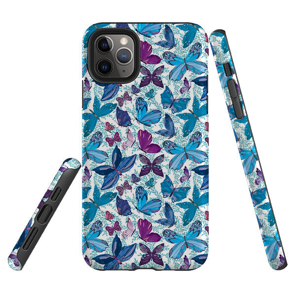iPhone phone case-Pattern B By Elisabeth Haager-Product Details Raised bevel to protect screen from scratches. Impact resistant polycarbonate shell and shock absorbing inner TPU liner. Secure fit with design wrapping around side of the case and full access to ports. Compatible with Qi-standard wireless charging. Thickness 1/8 inch (3mm), weight 30g. Compatibility See drop down menu for options, please select the right case as we print to order.-Stringberry