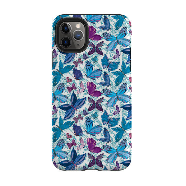 iPhone phone case-Pattern B By Elisabeth Haager-Product Details Raised bevel to protect screen from scratches. Impact resistant polycarbonate shell and shock absorbing inner TPU liner. Secure fit with design wrapping around side of the case and full access to ports. Compatible with Qi-standard wireless charging. Thickness 1/8 inch (3mm), weight 30g. Compatibility See drop down menu for options, please select the right case as we print to order.-Stringberry