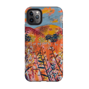iPhone phone case-Perfect Day By Claire West-Product Details Raised bevel to protect screen from scratches. Impact resistant polycarbonate shell and shock absorbing inner TPU liner. Secure fit with design wrapping around side of the case and full access to ports. Compatible with Qi-standard wireless charging. Thickness 1/8 inch (3mm), weight 30g. Compatibility See drop down menu for options, please select the right case as we print to order.-Stringberry