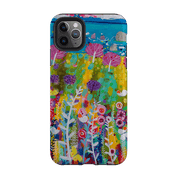 iPhone phone case-Precious Day By Claire West-Product Details Raised bevel to protect screen from scratches. Impact resistant polycarbonate shell and shock absorbing inner TPU liner. Secure fit with design wrapping around side of the case and full access to ports. Compatible with Qi-standard wireless charging. Thickness 1/8 inch (3mm), weight 30g. Compatibility See drop down menu for options, please select the right case as we print to order.-Stringberry