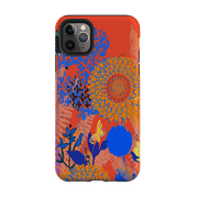 iPhone phone case-Red Sky By Tiffany Lynch-Product Details Raised bevel to protect screen from scratches. Impact resistant polycarbonate shell and shock absorbing inner TPU liner. Secure fit with design wrapping around side of the case and full access to ports. Compatible with Qi-standard wireless charging. Thickness 1/8 inch (3mm), weight 30g. Compatibility See drop down menu for options, please select the right case as we print to order.-Stringberry