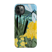 iPhone phone case-Riverside By Kate Heiss-Product Details Raised bevel to protect screen from scratches. Impact resistant polycarbonate shell and shock absorbing inner TPU liner. Secure fit with design wrapping around side of the case and full access to ports. Compatible with Qi-standard wireless charging. Thickness 1/8 inch (3mm), weight 30g. Compatibility See drop down menu for options, please select the right case as we print to order.-Stringberry