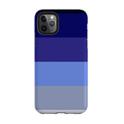 iPhone phone case-Sapphire Grade By Kitty Joseph-Product Details Raised bevel to protect screen from scratches. Impact resistant polycarbonate shell and shock absorbing inner TPU liner. Secure fit with design wrapping around side of the case and full access to ports. Compatible with Qi-standard wireless charging. Thickness 1/8 inch (3mm), weight 30g. Compatibility See drop down menu for options, please select the right case as we print to order.-Stringberry