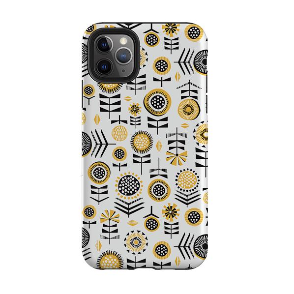 iPhone phone case-Scandi Summer By Ali Brookes-Product Details Raised bevel to protect screen from scratches. Impact resistant polycarbonate shell and shock absorbing inner TPU liner. Secure fit with design wrapping around side of the case and full access to ports. Compatible with Qi-standard wireless charging. Thickness 1/8 inch (3mm), weight 30g. Compatibility See drop down menu for options, please select the right case as we print to order.-Stringberry
