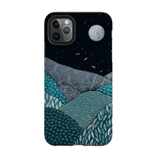 iPhone phone case-Spring Night By Natasha Newton-Product Details Raised bevel to protect screen from scratches. Impact resistant polycarbonate shell and shock absorbing inner TPU liner. Secure fit with design wrapping around side of the case and full access to ports. Compatible with Qi-standard wireless charging. Thickness 1/8 inch (3mm), weight 30g. Compatibility See drop down menu for options, please select the right case as we print to order.-Stringberry