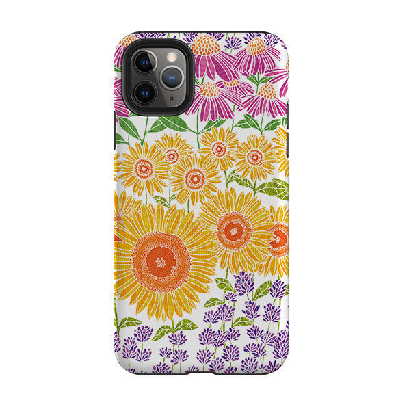 iPhone phone case-Summer-1 By Natalie Pedetti Prack-Product Details Raised bevel to protect screen from scratches. Impact resistant polycarbonate shell and shock absorbing inner TPU liner. Secure fit with design wrapping around side of the case and full access to ports. Compatible with Qi-standard wireless charging. Thickness 1/8 inch (3mm), weight 30g. Compatibility See drop down menu for options, please select the right case as we print to order.-Stringberry