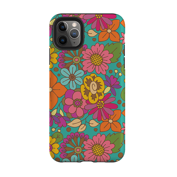 iPhone phone case-Summer By Amelia Bowman-Product Details Raised bevel to protect screen from scratches. Impact resistant polycarbonate shell and shock absorbing inner TPU liner. Secure fit with design wrapping around side of the case and full access to ports. Compatible with Qi-standard wireless charging. Thickness 1/8 inch (3mm), weight 30g. Compatibility See drop down menu for options, please select the right case as we print to order.-Stringberry
