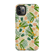 iPhone phone case-Summer Meadow By Katherine Quinn-Product Details Raised bevel to protect screen from scratches. Impact resistant polycarbonate shell and shock absorbing inner TPU liner. Secure fit with design wrapping around side of the case and full access to ports. Compatible with Qi-standard wireless charging. Thickness 1/8 inch (3mm), weight 30g. Compatibility See drop down menu for options, please select the right case as we print to order.-Stringberry