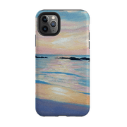 iPhone phone case-Sunset By Mary Stubberfield-Product Details Raised bevel to protect screen from scratches. Impact resistant polycarbonate shell and shock absorbing inner TPU liner. Secure fit with design wrapping around side of the case and full access to ports. Compatible with Qi-standard wireless charging. Thickness 1/8 inch (3mm), weight 30g. Compatibility See drop down menu for options, please select the right case as we print to order.-Stringberry