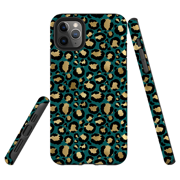 iPhone phone case-T Spots-Product Details Raised bevel to protect screen from scratches. Impact resistant polycarbonate shell and shock absorbing inner TPU liner. Secure fit with design wrapping around side of the case and full access to ports. Compatible with Qi-standard wireless charging. Thickness 1/8 inch (3mm), weight 30g. Compatibility See drop down menu for options, please select the right case as we print to order.-Stringberry
