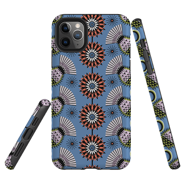 iPhone phone case-Thistle By Cressida Bell-Product Details Raised bevel to protect screen from scratches. Impact resistant polycarbonate shell and shock absorbing inner TPU liner. Secure fit with design wrapping around side of the case and full access to ports. Compatible with Qi-standard wireless charging. Thickness 1/8 inch (3mm), weight 30g. Compatibility See drop down menu for options, please select the right case as we print to order.-Stringberry