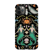 iPhone phone case-Tritons Treasure By Catherine Rowe-Product Details Raised bevel to protect screen from scratches. Impact resistant polycarbonate shell and shock absorbing inner TPU liner. Secure fit with design wrapping around side of the case and full access to ports. Compatible with Qi-standard wireless charging. Thickness 1/8 inch (3mm), weight 30g. Compatibility See drop down menu for options, please select the right case as we print to order.-Stringberry