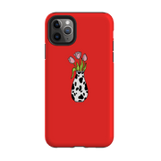 iPhone phone case-Tulips-Product Details Raised bevel to protect screen from scratches. Impact resistant polycarbonate shell and shock absorbing inner TPU liner. Secure fit with design wrapping around side of the case and full access to ports. Compatible with Qi-standard wireless charging. Thickness 1/8 inch (3mm), weight 30g. Compatibility See drop down menu for options, please select the right case as we print to order.-Stringberry