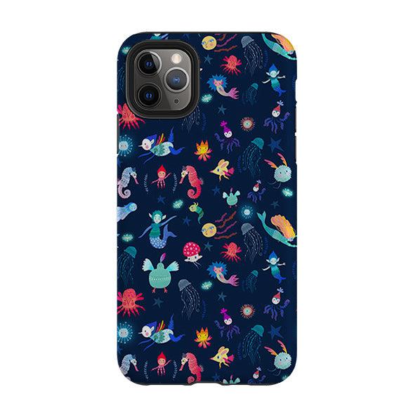iPhone phone case-Underwater By Mia Underwood-Product Details Raised bevel to protect screen from scratches. Impact resistant polycarbonate shell and shock absorbing inner TPU liner. Secure fit with design wrapping around side of the case and full access to ports. Compatible with Qi-standard wireless charging. Thickness 1/8 inch (3mm), weight 30g. Compatibility See drop down menu for options, please select the right case as we print to order.-Stringberry