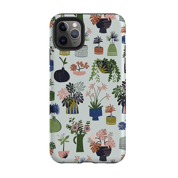 iPhone phone case-Urban Jungle By Ali Brookes-Product Details Raised bevel to protect screen from scratches. Impact resistant polycarbonate shell and shock absorbing inner TPU liner. Secure fit with design wrapping around side of the case and full access to ports. Compatible with Qi-standard wireless charging. Thickness 1/8 inch (3mm), weight 30g. Compatibility See drop down menu for options, please select the right case as we print to order.-Stringberry