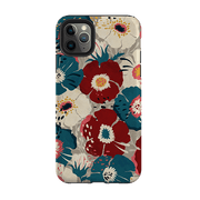 iPhone phone case-Vintage By Katherine Quinn-Product Details Raised bevel to protect screen from scratches. Impact resistant polycarbonate shell and shock absorbing inner TPU liner. Secure fit with design wrapping around side of the case and full access to ports. Compatible with Qi-standard wireless charging. Thickness 1/8 inch (3mm), weight 30g. Compatibility See drop down menu for options, please select the right case as we print to order.-Stringberry