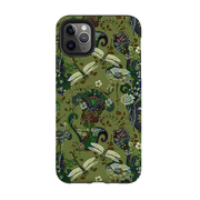 iPhone phone case-Vyne Pattern-Product Details Raised bevel to protect screen from scratches. Impact resistant polycarbonate shell and shock absorbing inner TPU liner. Secure fit with design wrapping around side of the case and full access to ports. Compatible with Qi-standard wireless charging. Thickness 1/8 inch (3mm), weight 30g. Compatibility See drop down menu for options, please select the right case as we print to order.-Stringberry