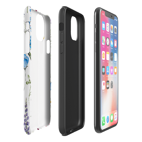 iPhone phone case-Westend-Product Details Raised bevel to protect screen from scratches. Impact resistant polycarbonate shell and shock absorbing inner TPU liner. Secure fit with design wrapping around side of the case and full access to ports. Compatible with Qi-standard wireless charging. Thickness 1/8 inch (3mm), weight 30g. Compatibility See drop down menu for options, please select the right case as we print to order.-Stringberry