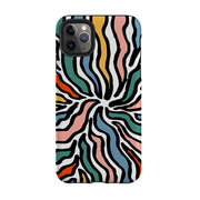 iPhone phone case-Wiggles-Product Details Raised bevel to protect screen from scratches. Impact resistant polycarbonate shell and shock absorbing inner TPU liner. Secure fit with design wrapping around side of the case and full access to ports. Compatible with Qi-standard wireless charging. Thickness 1/8 inch (3mm), weight 30g. Compatibility See drop down menu for options, please select the right case as we print to order.-Stringberry